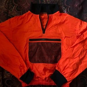 Orange&Black WindBreaker 🧡🖤